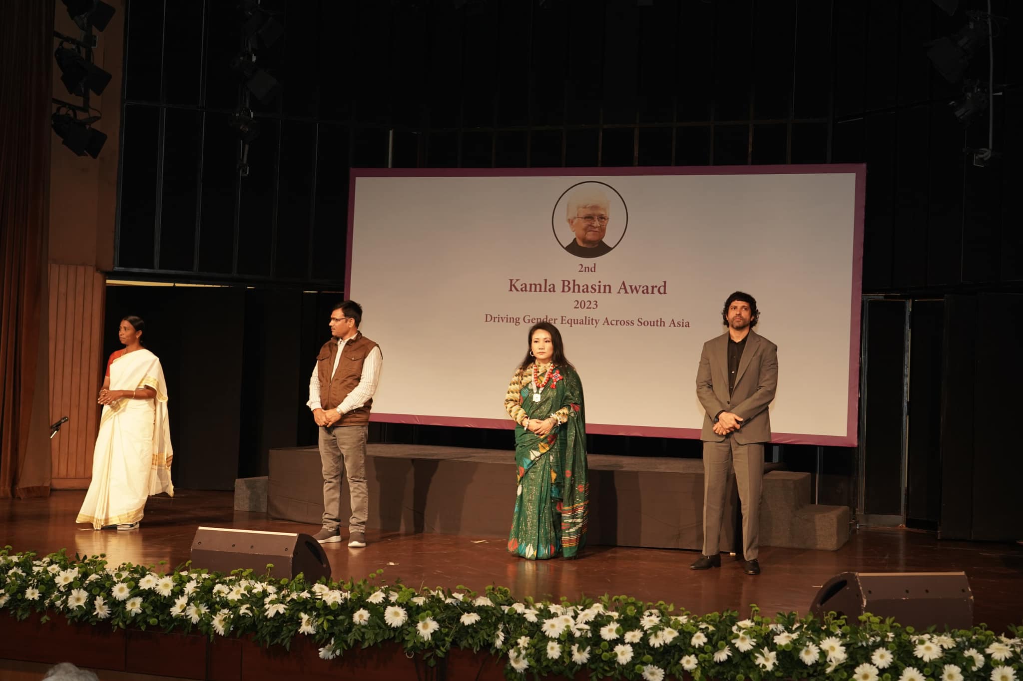 Parina Limbu Wins Kamla Bhasin Award in Delhi | Lexlimbu