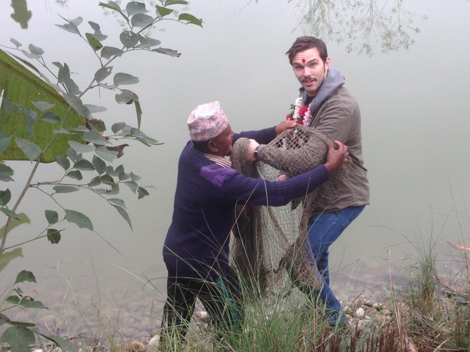Photos Of X-Men Actor Nicholas Hoult In Nepal! | Lexlimbu
