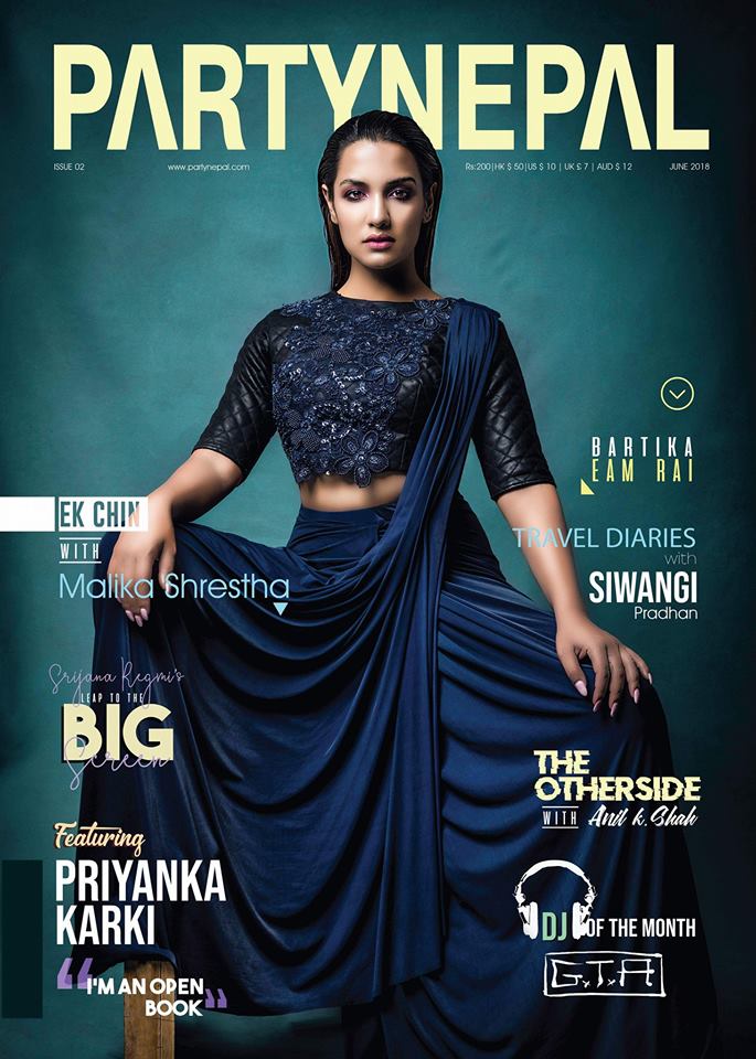 685px x 960px - Priyanka Karki Lands On 2nd Issue Of PARTY NEPAL Mag! | Lexlimbu