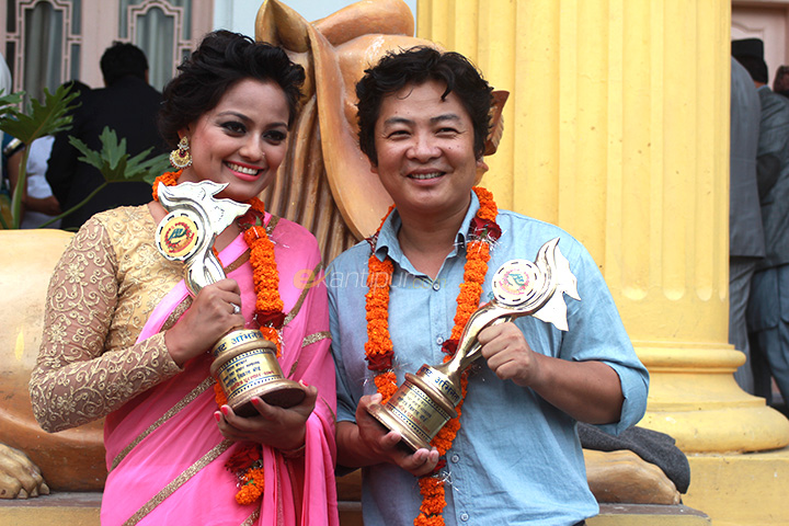Reecha-Sharma-Dayahang-Rai-Nepali-Film-Award-2015